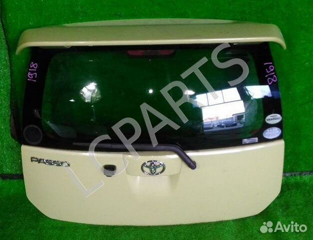 Дверь багажника Toyota Passo KGC10 Пассо Дверь багажника Toyota Passo KGC10 Пассо