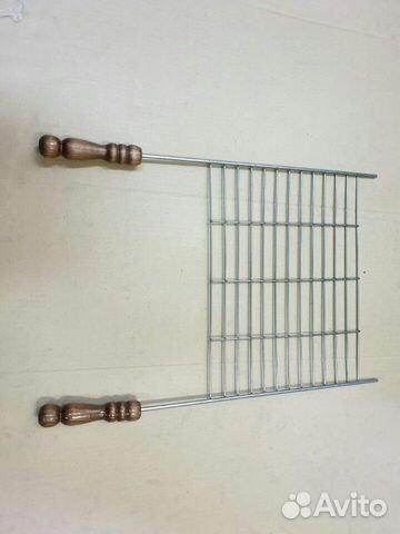 Решетка для барбекю из нержавейки 300х400