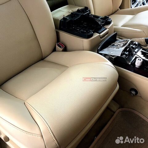 Перетяжка салона кожей Lexus LX570 Перетяжка салона кожей Lexus LX570