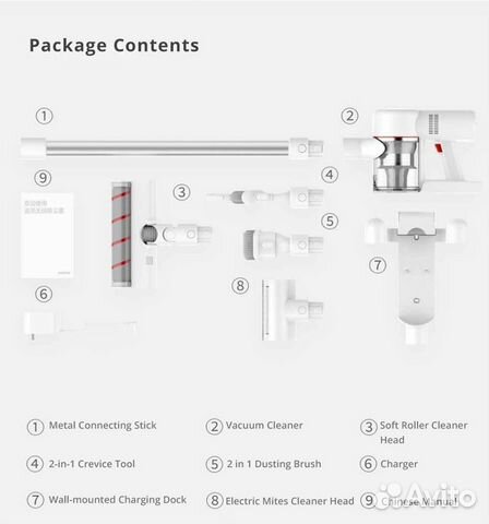 Беспроводной пылесос Xiaomi Dreame V9