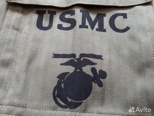 Куртка P-44 HBT Jacket usmc Marines WW2 1945г 38R Куртка P-44 HBT Jacket usmc Marines WW2 1945г 38R