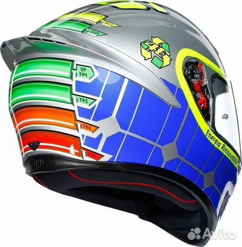Шлем интеграл K1 AGV TOP/ rossi mugello 2015/ ML Шлем интеграл K1 AGV TOP/ rossi mugello 2015/ ML