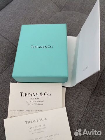 Серьги Tiffany T smile оригинал с чеком и упаковко