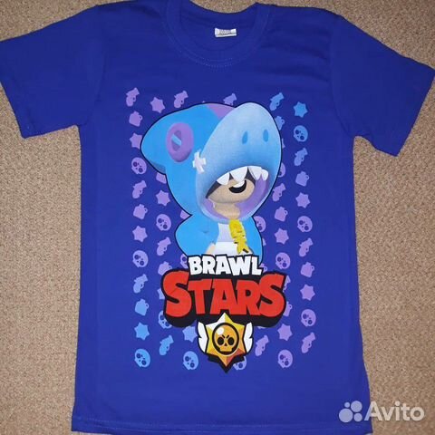 Футболка Brawl Stars Ворон Футболка Brawl Stars Ворон