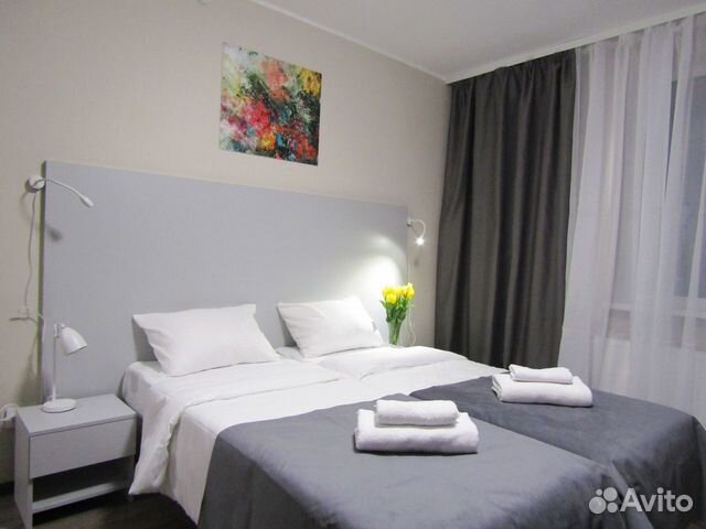 

Квартира-студия в апарт-отеле, 28 м², 2 кровати