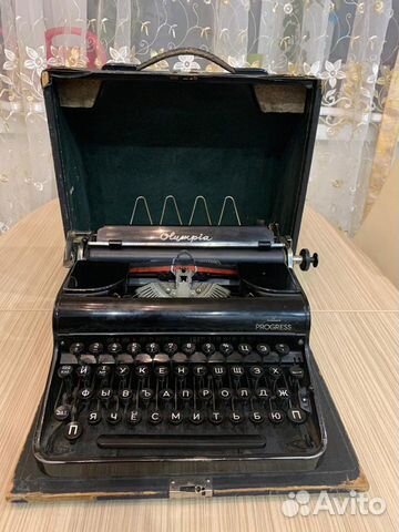 Печатная машинка ретро Olympia Progress 1949г.в. 6