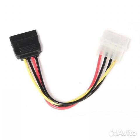 Переходник питания видеокарт 2x Molex - 6pin 15сm