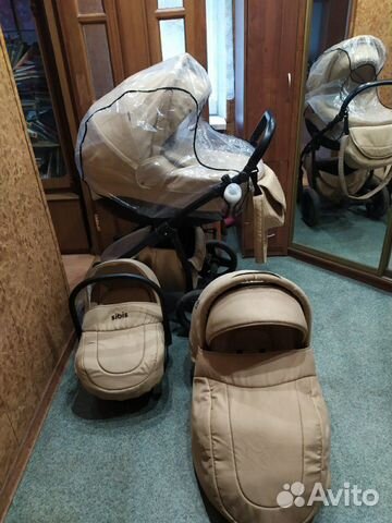 Коляска 3 в 1 Rudis Sibis + бутылкодержатель Коляска 3 в 1 Rudis Sibis + бутылкодержатель