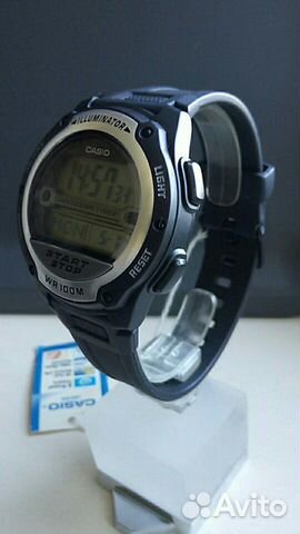 Часы Casio Illuminator W-756-1avdf новые