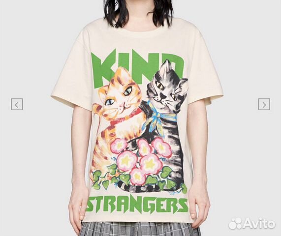 Футболка Gucci t shirt kind strangers Футболка Gucci t shirt kind strangers