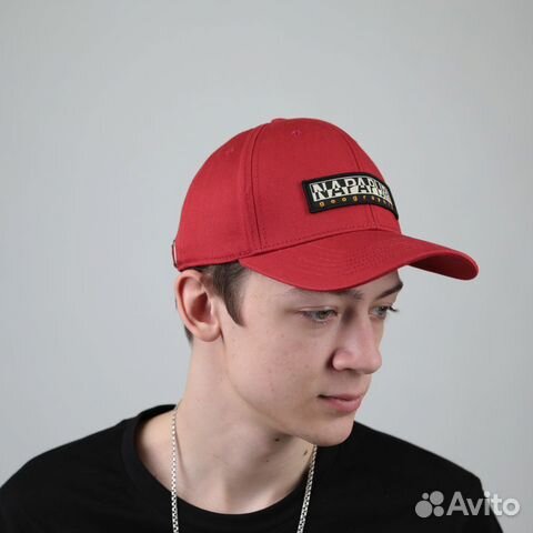 Кепка napapijri красная Кепка napapijri красная