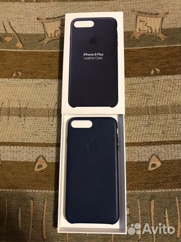 Apple Leather Case для iPhone 7/8 Plus