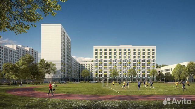 1-к квартира, 33.6 м², 8/22 эт.