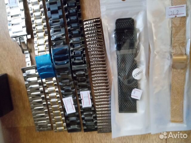 Ремни, браслеты для часов в ассортименте
