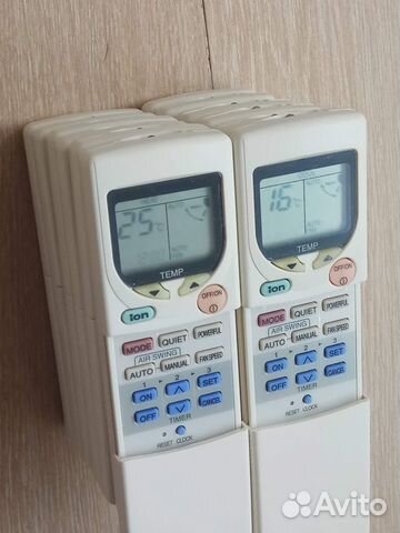 Пульты для Panasonic, Daikin, Мицубиси, LG