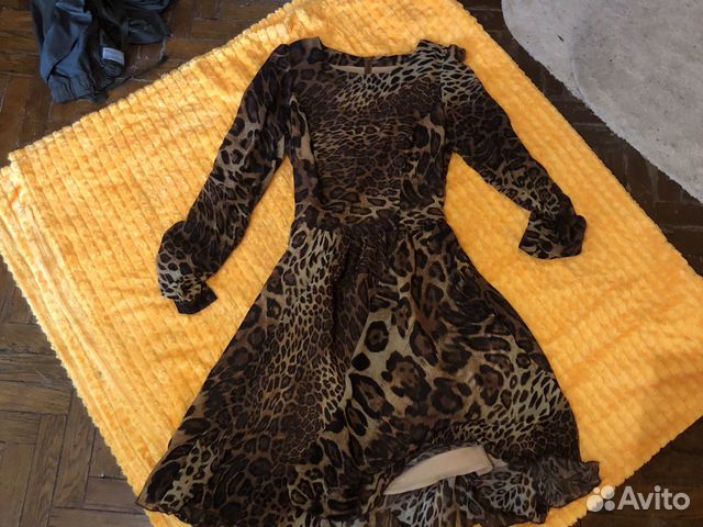 Платье леопардовое Платье леопардовое
