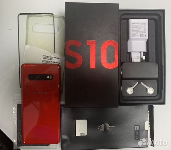 Samsung Galaxy S10 8/128GB, рст еас Гранат
