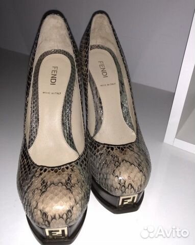 Туфли Fendi питон Туфли Fendi питон