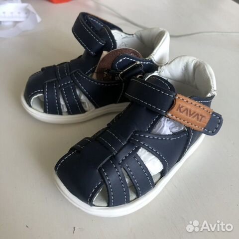 Сандалии детс Kavat 19 евро размер нат кож Швеция Сандалии детс Kavat 19 евро размер нат кож Швеция