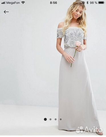Свадебное (вечернее) платье ASOS, размер eu36