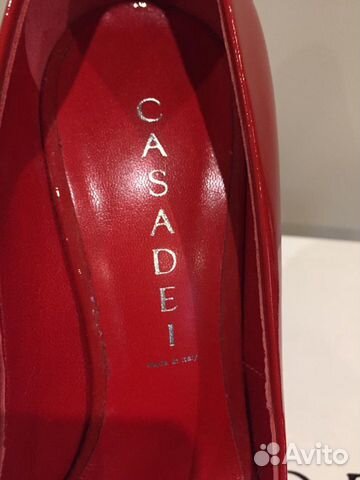 Туфли Casadei красные на высоком каблуке оригинал Туфли Casadei красные на высоком каблуке оригинал