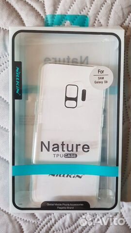 Новый прозрачный чехол для Samsung S9