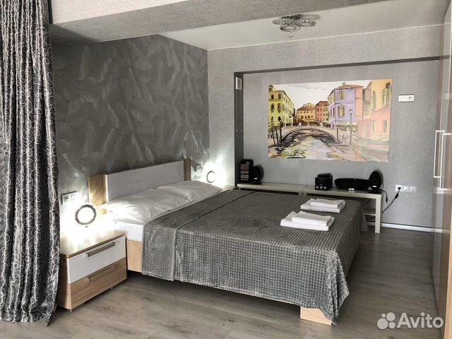 

Квартира-студия, 46 м², 2 кровати