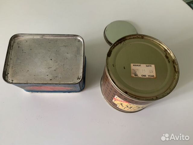 Банки жестяные СССР