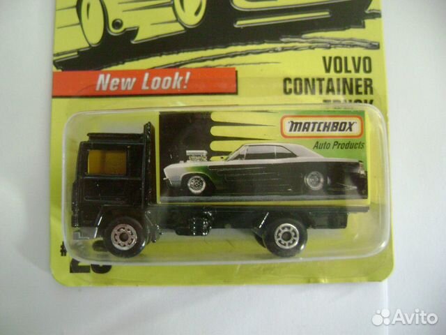 Matchbox volvo container truck 1996/97 Matchbox volvo container truck 1996/97