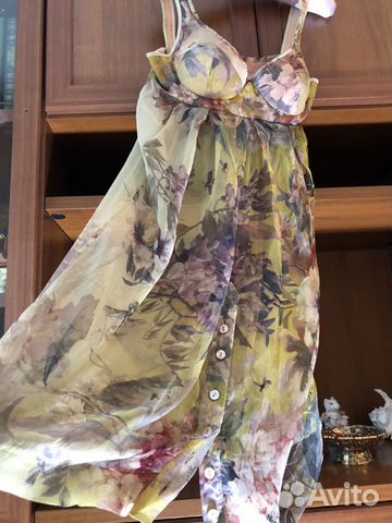 Летнее платье jean paul gaultier, оригинал