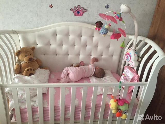 Кровать Bambolina Divina Luxe Cristallo Кровать Bambolina Divina Luxe Cristallo