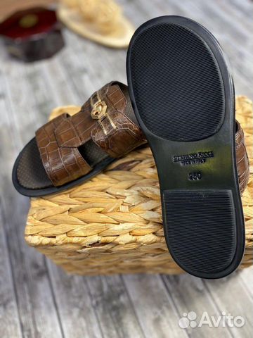 Сандалии Stefano Ricci крокодил