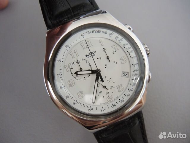 Часы Swatch Chrono Irony Your Turn White YOS439 Часы Swatch Chrono Irony Your Turn White YOS439