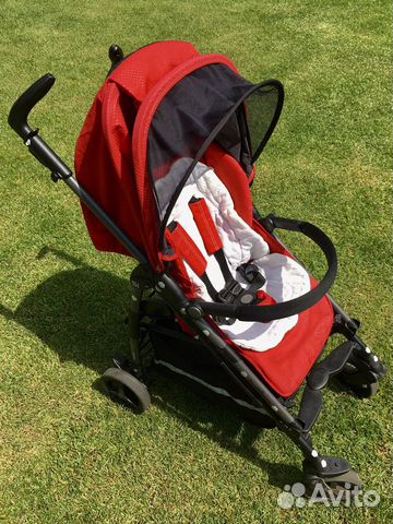 Коляска Peg-perego (красная, комплект) Коляска Peg-perego (красная, комплект)