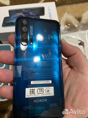 Honor 20pro 8/256