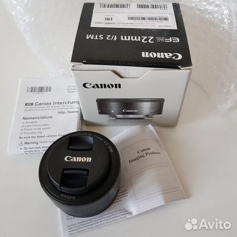 Новый Canon EF-M 22mm f/2 STM