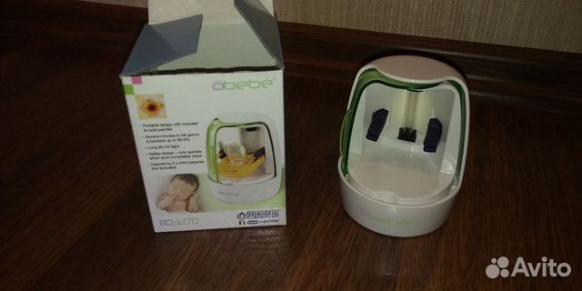 Стерилизатор и чехол для соски