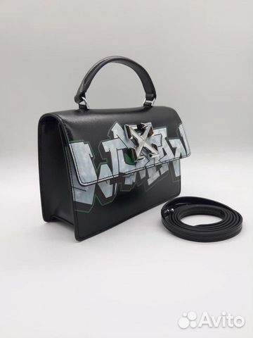 Женская кожаная сумка Off-White