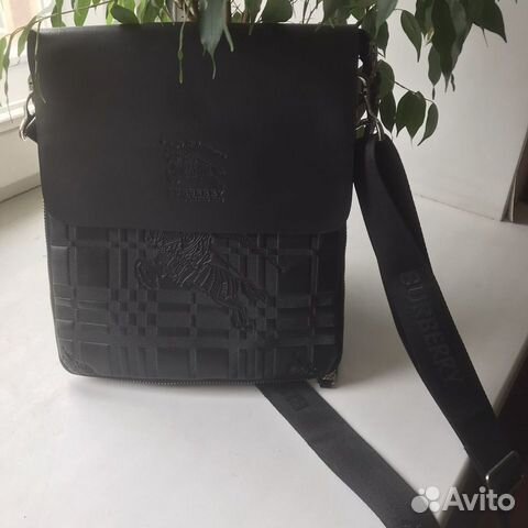 Сумка Мужская, кожаная через плечо