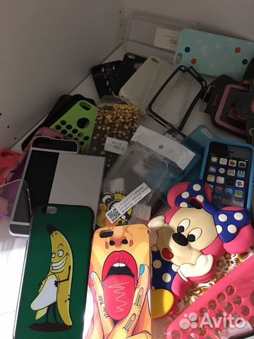 Куча чехлов iPhone 5 5S 5SE 6 6s и тд