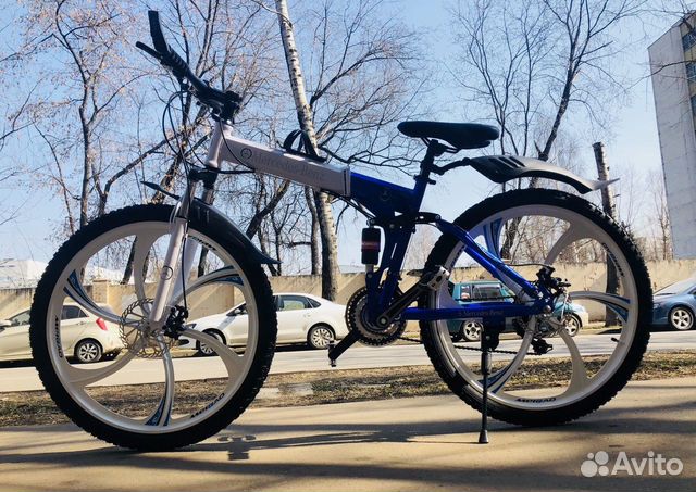 Велосипед на литых дисках