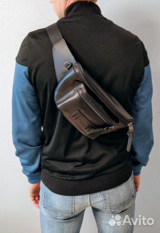 Сумка Coach оригинал поясная мужская