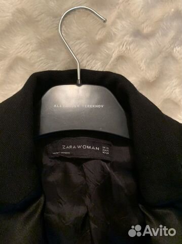 Пиджак с лацканами zara