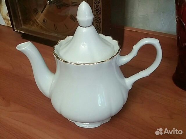 Заварочный чайник фарфор новый Заварочный чайник фарфор новый