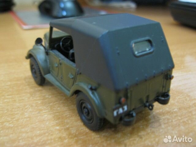 Модель 1/43 газ-69А Деагостини 