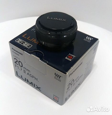 Объектив Panasonic 20mm 1.7 II asph mft