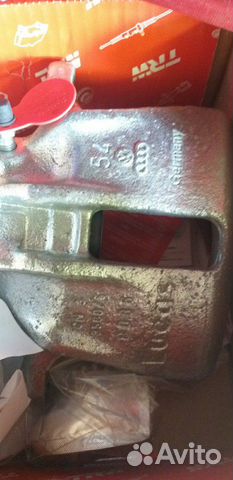 Супорт передний vw passat b 3левый