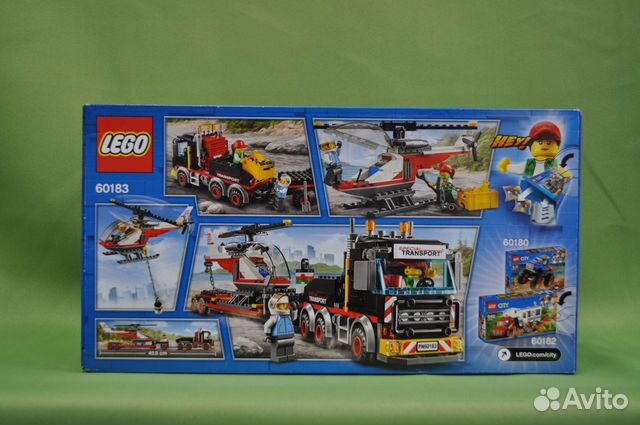 Lego 60183 Перевозчик вертолета (новый) Lego 60183 Перевозчик вертолета (новый)