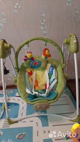 Качели-шезлонг Babyton 2 в 1 Качели-шезлонг Babyton 2 в 1