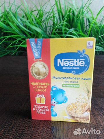 Каша Nestle 5 злаков безмолочная новая Каша Nestle 5 злаков безмолочная новая